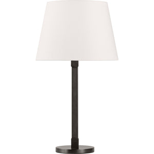 Grayson Medium Table Lamp Aged Iron - Ralph Lauren Table Lamps