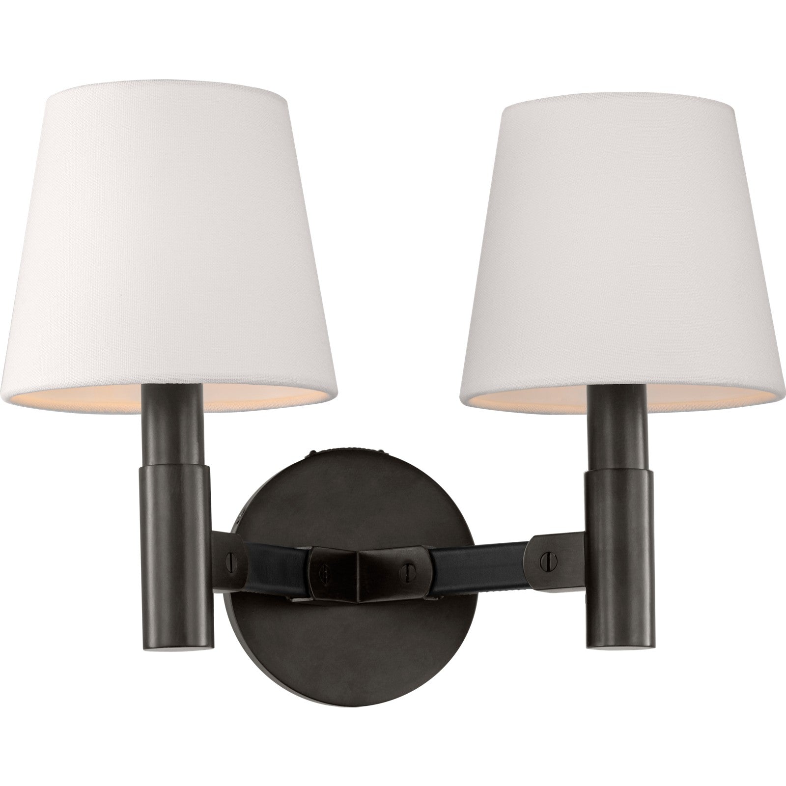 Grayson Medium Sconce Aged Iron - Ralph Lauren Wall Lights