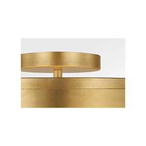 Dupont 12 Round Semi Flush