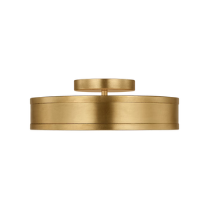 Dupont 12 Round Semi Flush