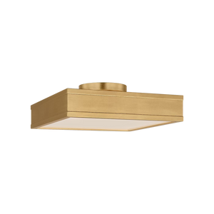 Dupont 12 Square Semi Flush