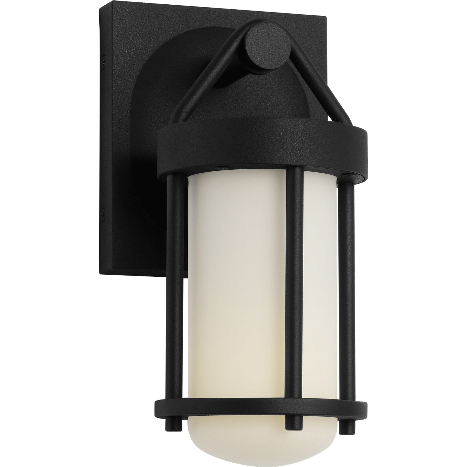 Otis 10" Wall Lantern in Textured Black - Visual Comfort Outdoor Lighting