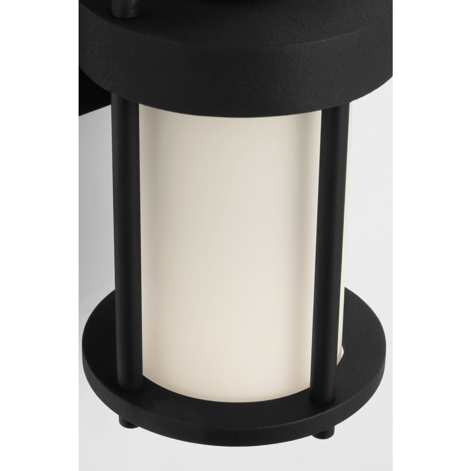 Otis 10" Wall Lantern in Textured Black - Visual Comfort Outdoor Lighting