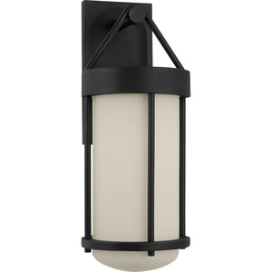 Otis 22" Wall Lantern in Textured Black - Visual Comfort Outdoor Lighting