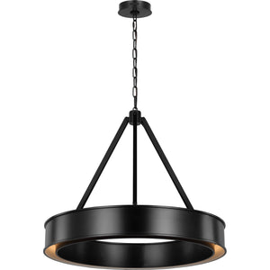 Leonard Medium Chandelier Aged Iron Bulbs Inc - Ralph Lauren Ceiling Lights