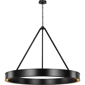 Leonard Extra Large Chandelier Aged Iron Bulbs Inc - Ralph Lauren Ceiling Lights
