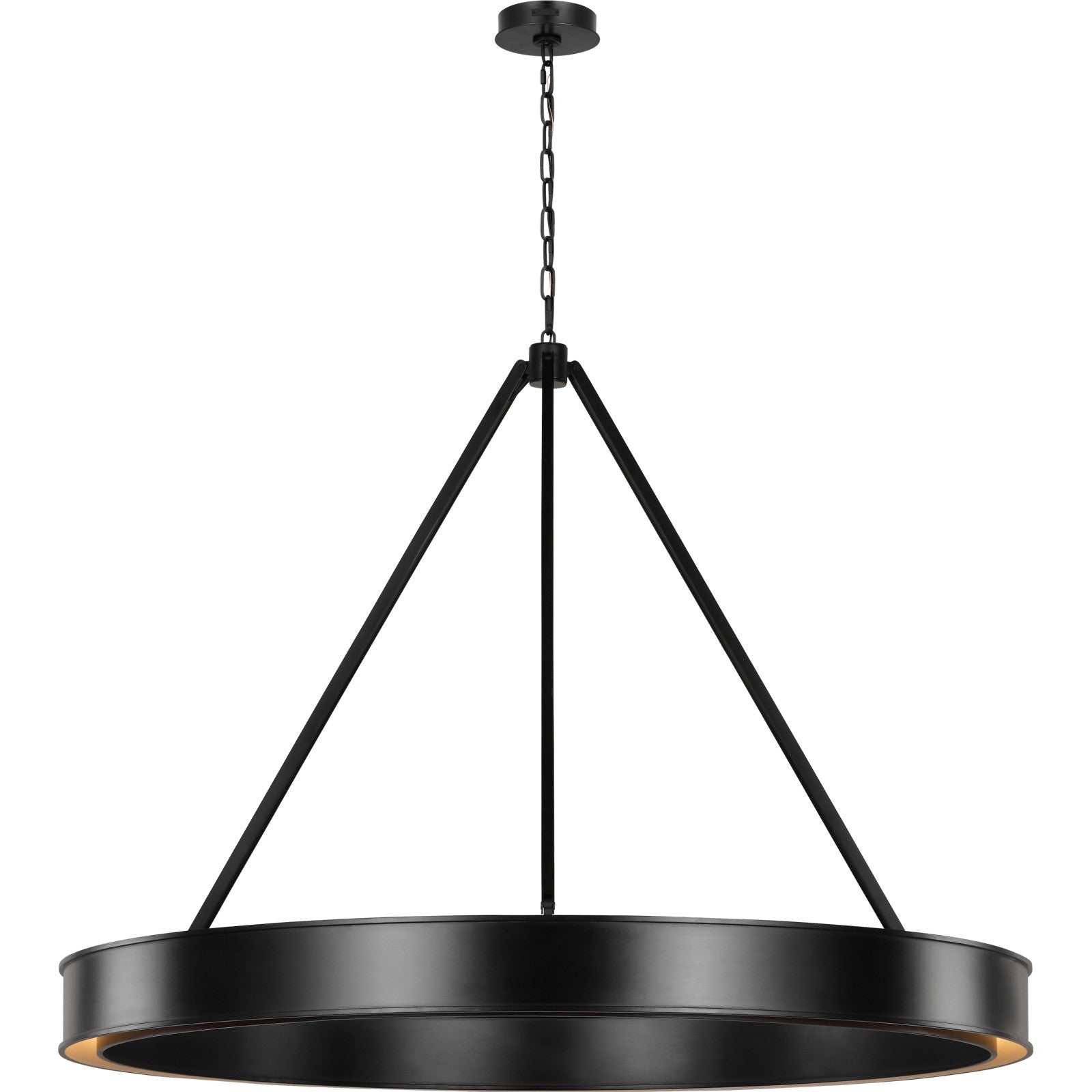 Leonard Extra Large Chandelier Aged Iron Bulbs Inc - Ralph Lauren Ceiling Lights