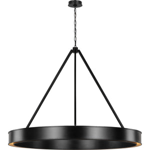 Leonard Extra Large Chandelier Aged Iron Bulbs Inc - Ralph Lauren Ceiling Lights