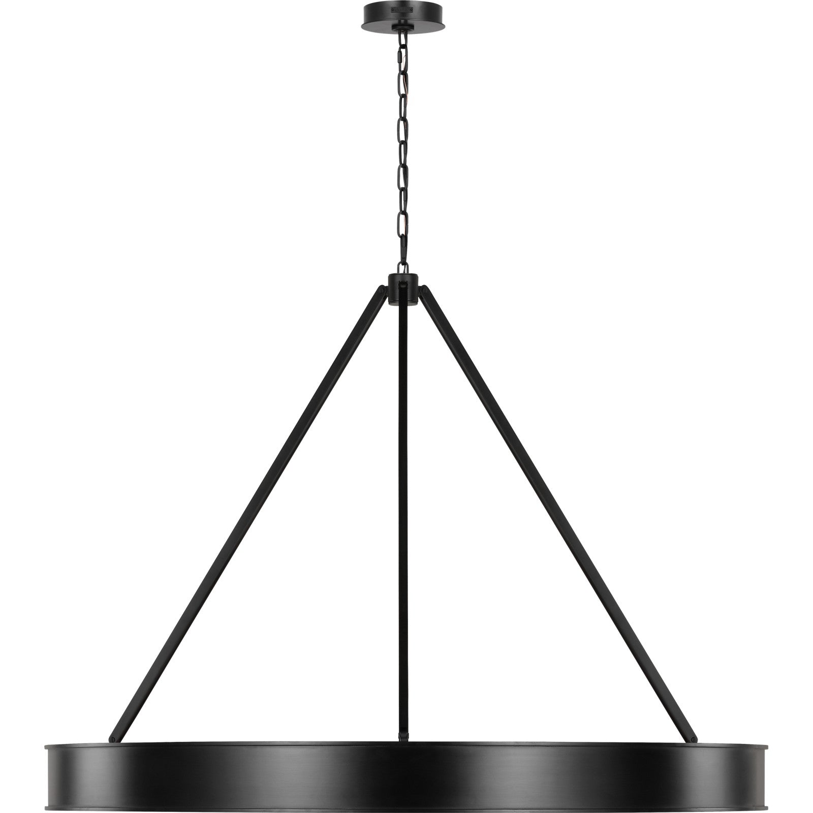Leonard Extra Large Chandelier Aged Iron Bulbs Inc - Ralph Lauren Ceiling Lights