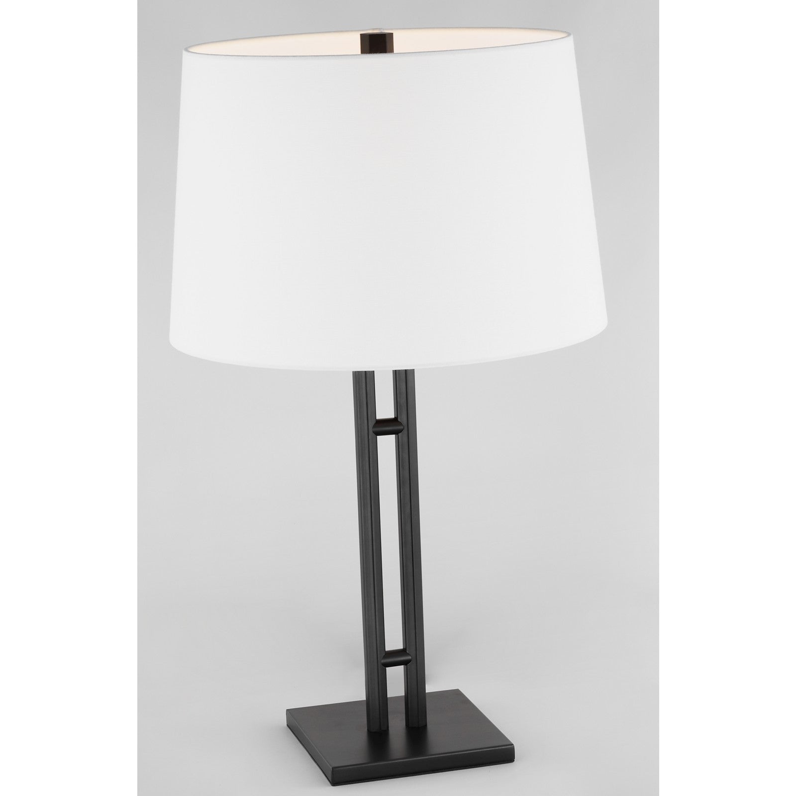 Haddon Medium Table Lamp Aged Iron Bulbs Inc - Ralph Lauren Table Lamps