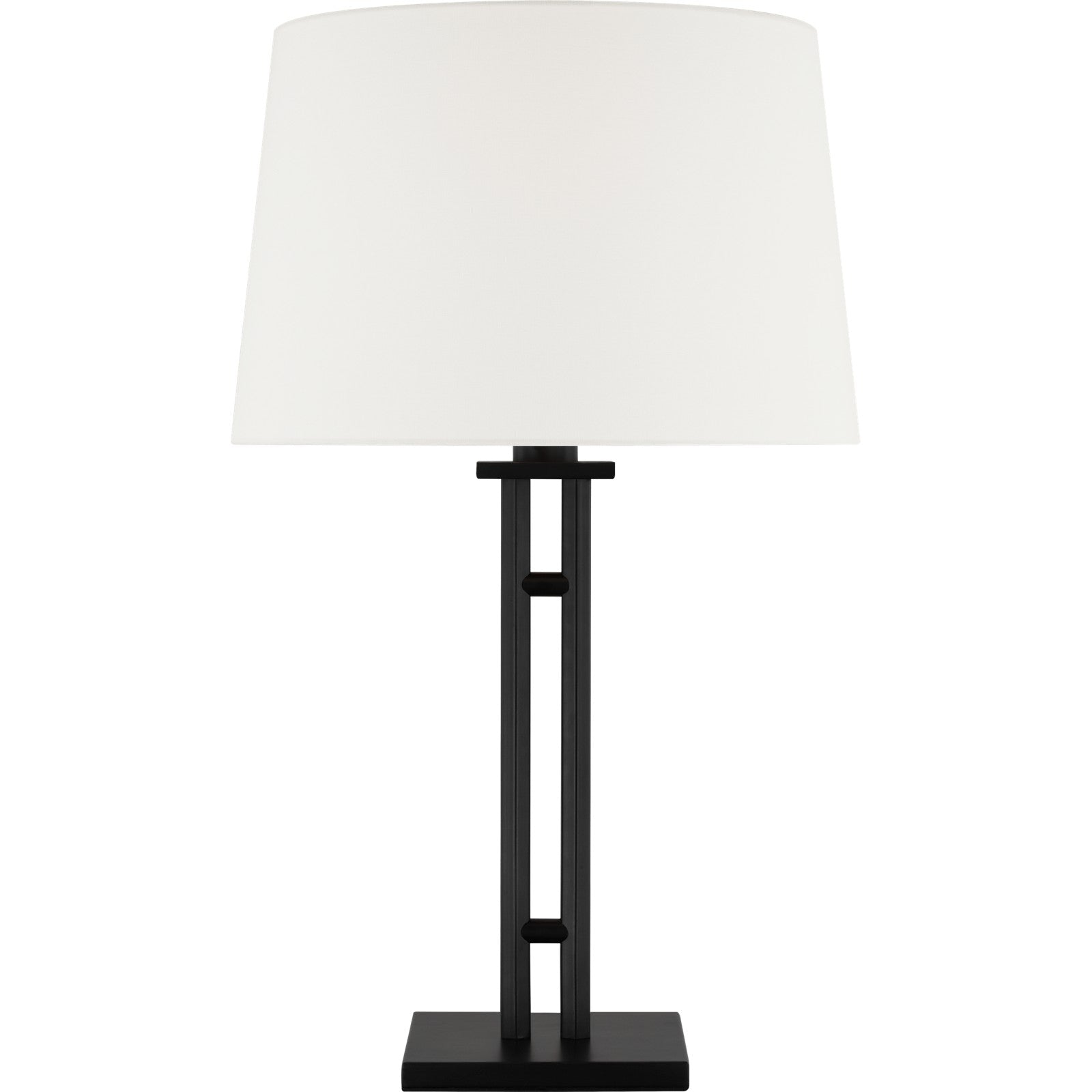 Haddon Medium Table Lamp Aged Iron Bulbs Inc - Ralph Lauren Table Lamps