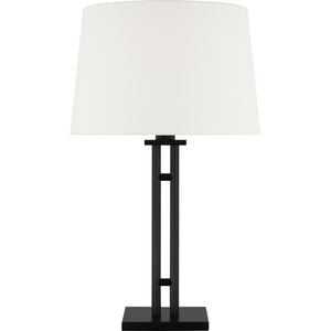 Haddon Medium Table Lamp Aged Iron Bulbs Inc - Ralph Lauren Table Lamps