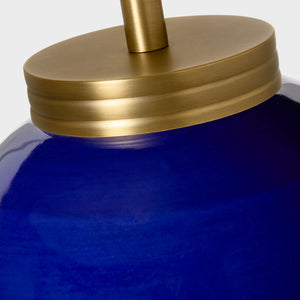 Lilian Medium Table Lamp Crystal Cobalt - Ralph Lauren Table Lamps