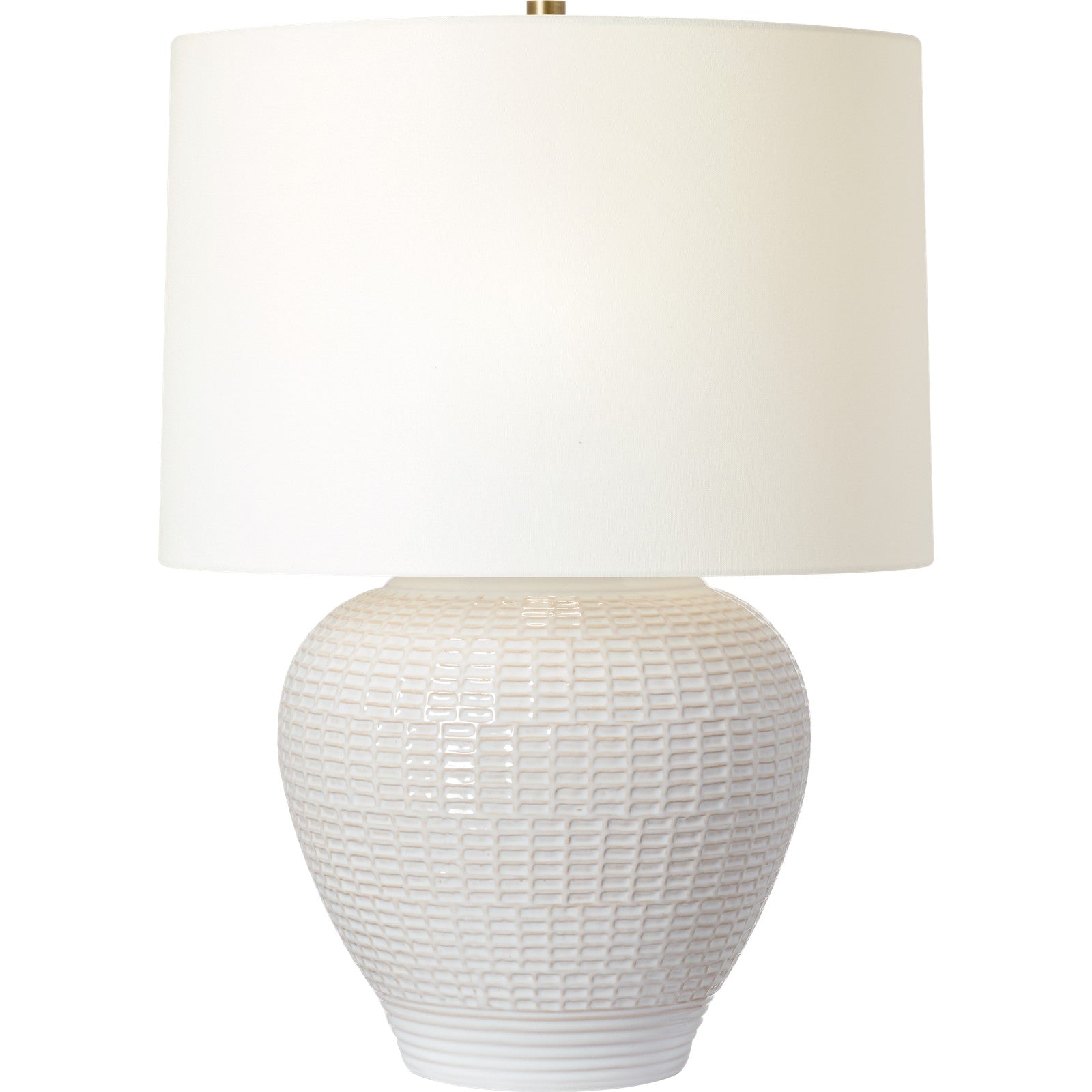 Marcel Medium Table Lamp Crystal Cobalt - Ralph Lauren Table Lamps