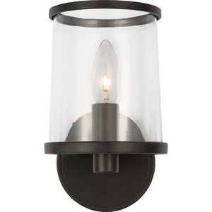 Reynolds Small Vanity Aged Iron - Ralph Lauren Wall Lights