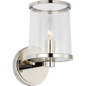 Reynolds Small Vanity Aged Iron - Ralph Lauren Wall Lights