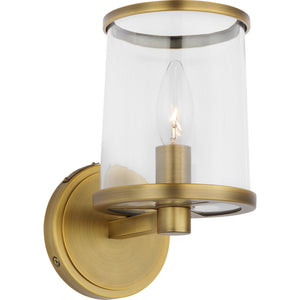 Reynolds Small Vanity Aged Iron - Ralph Lauren Wall Lights