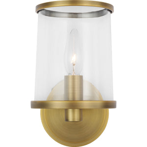 Reynolds Small Vanity Aged Iron - Ralph Lauren Wall Lights