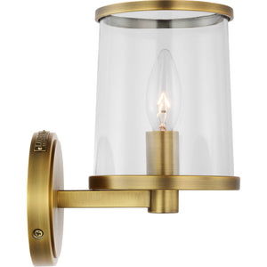 Reynolds Small Vanity Aged Iron - Ralph Lauren Wall Lights