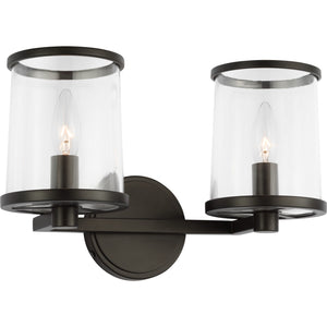 Reynolds Medium Vanity Aged Iron - Ralph Lauren Wall Lights