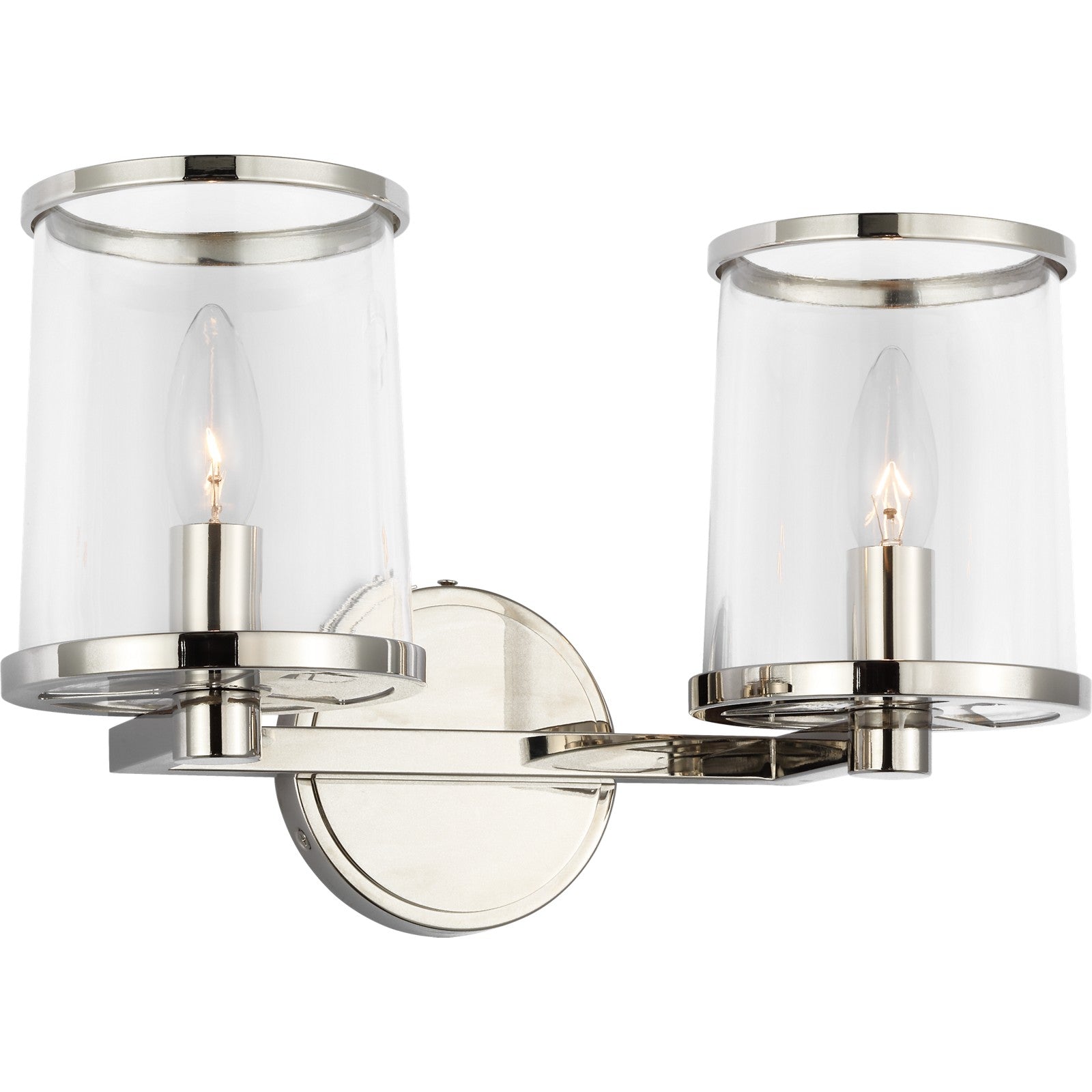 Reynolds Medium Vanity Aged Iron - Ralph Lauren Wall Lights