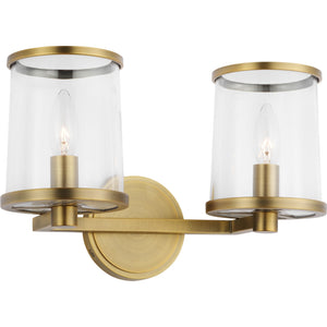 Reynolds Medium Vanity Aged Iron - Ralph Lauren Wall Lights