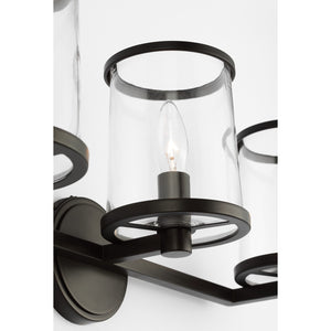 Reynolds Large Vanity Aged Iron - Ralph Lauren Wall Lights