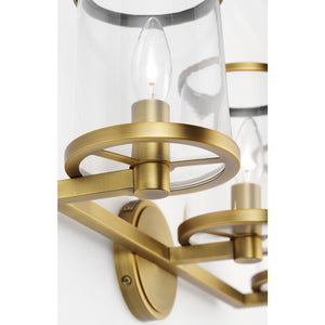Reynolds Large Vanity Aged Iron - Ralph Lauren Wall Lights