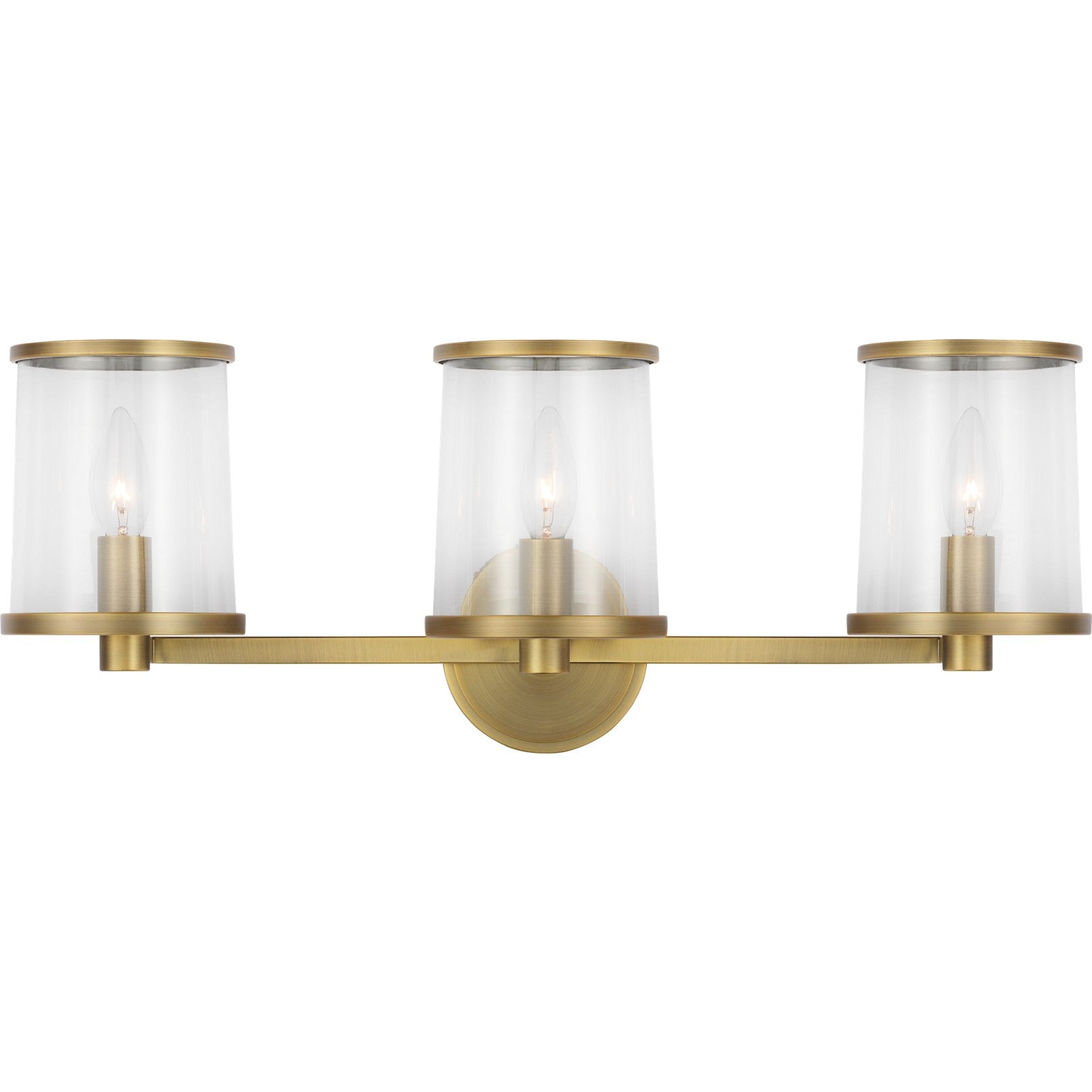 Reynolds Large Vanity Aged Iron - Ralph Lauren Wall Lights