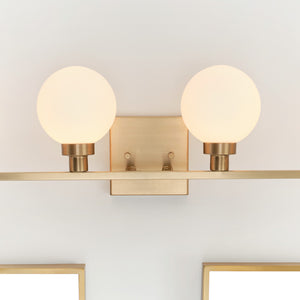 Clybourn Four Light Wall / Bath Chrome - Visual Comfort Wall Lights