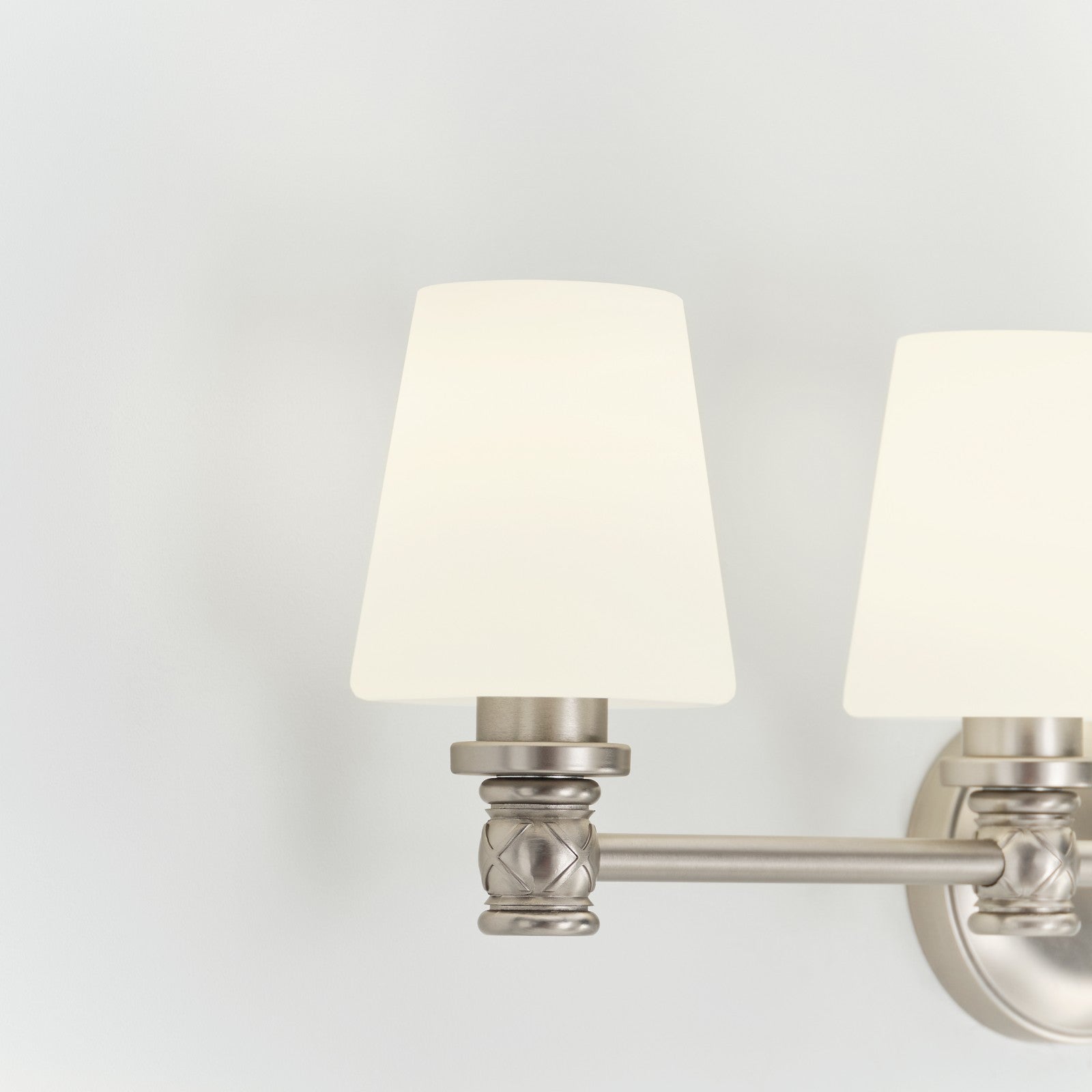 Xavierre 4 - Light Vanity Satin Nickel - Visual Comfort Wall Lights