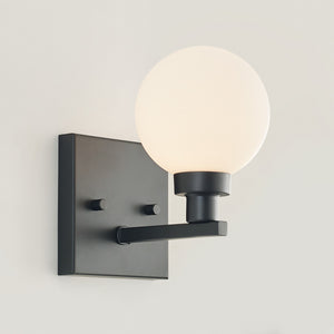 Clybourn One Light Wall / Bath Sconce Midnight Black - Visual Comfort Wall Lights