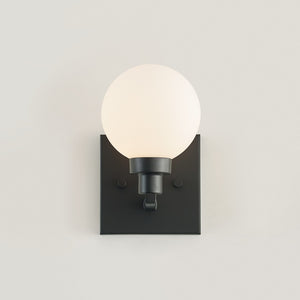 Clybourn One Light Wall / Bath Sconce Midnight Black - Visual Comfort Wall Lights