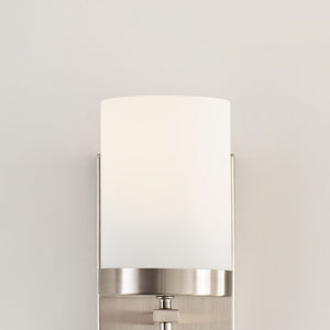 Zire One Light Wall / Bath Sconce in Pewter Bronze Bulbs IIncluded - Visual Comfort Wall Lights