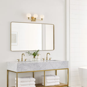 Clybourn Three Light Wall / Bath Chrome - Visual Comfort Wall Lights