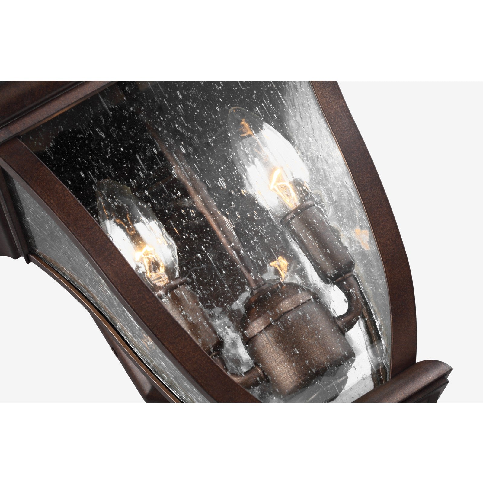 Oakmont Medium Lantern Patina Bronze - Visual Comfort Outdoor Lighting
