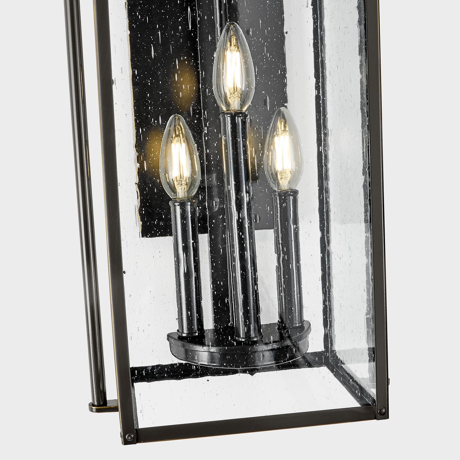Wellsworth Medium Lantern Antique Bronze - Visual Comfort Outdoor Lighting