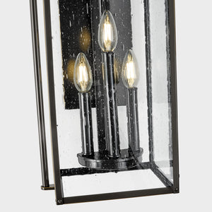 Wellsworth Medium Lantern Antique Bronze - Visual Comfort Outdoor Lighting