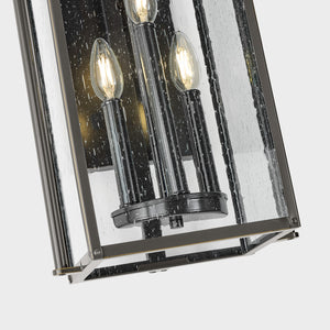 Wellsworth Medium Lantern Antique Bronze - Visual Comfort Outdoor Lighting