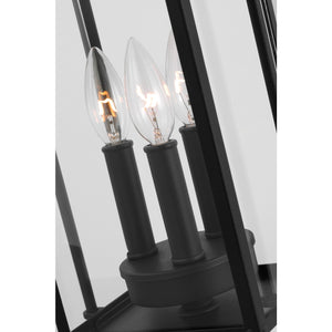 Wellsworth Post Lantern Antique Bronze - Visual Comfort Outdoor Lighting