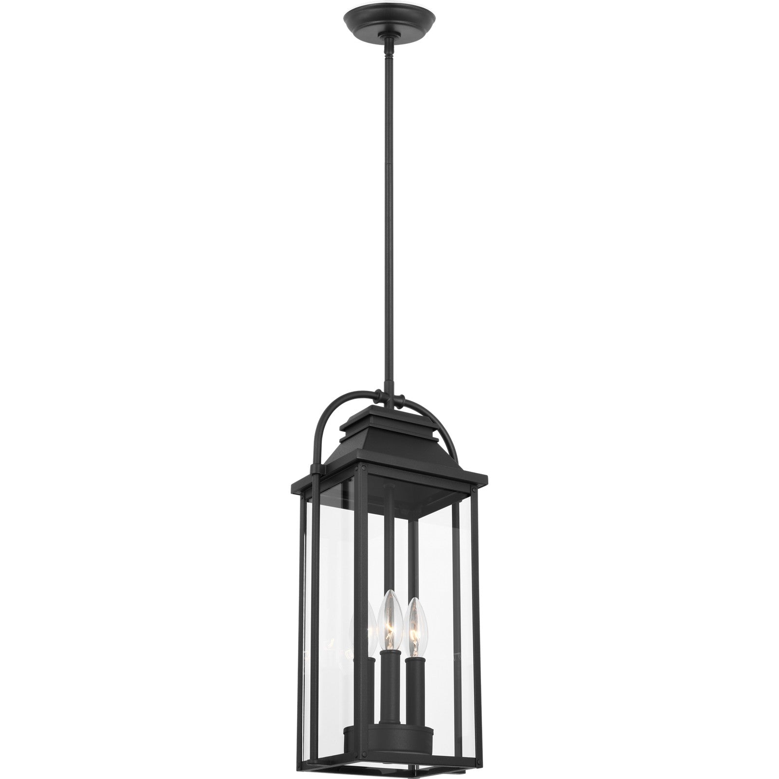 Wellsworth Pendant Antique Bronze - Visual Comfort Outdoor Lighting