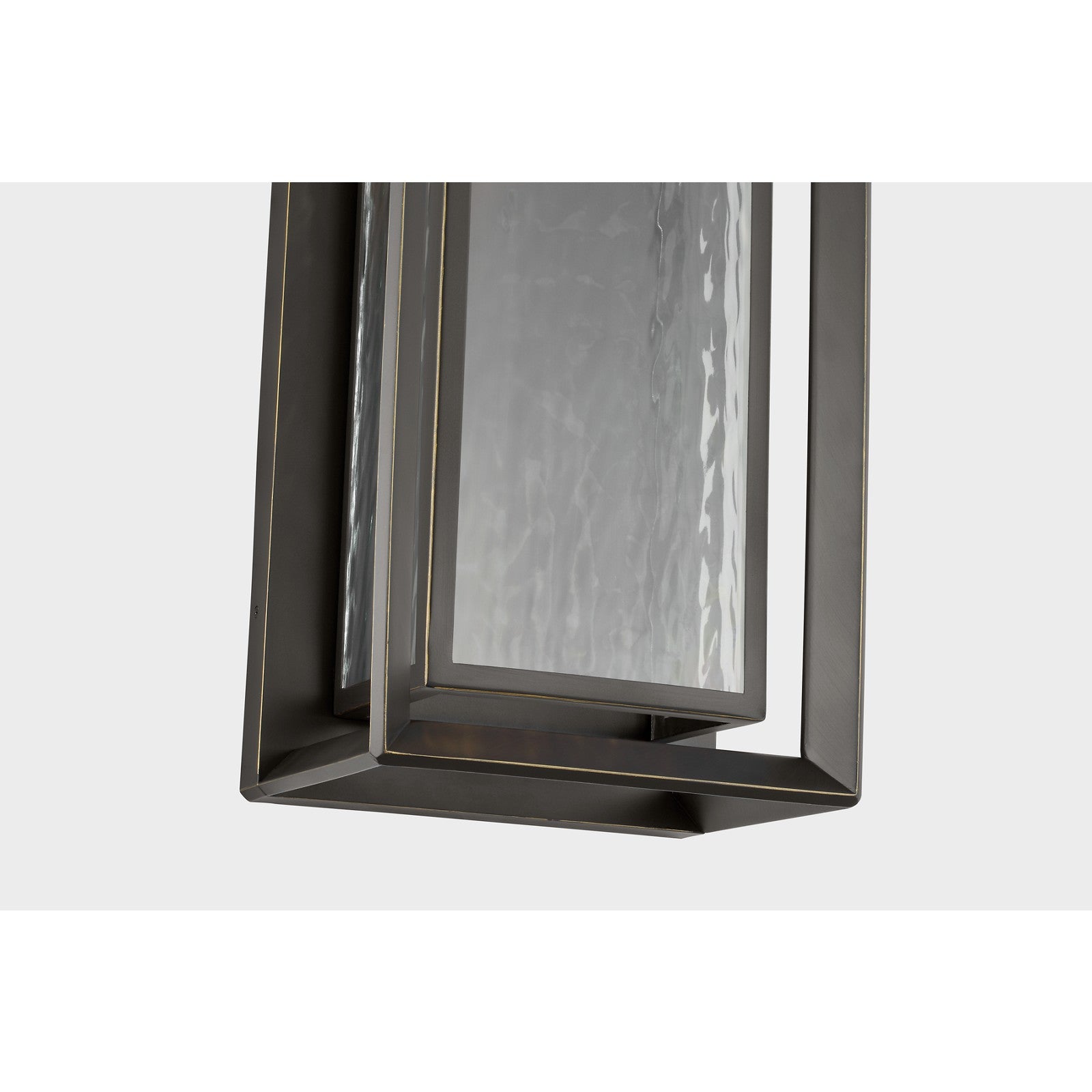 Urbandale Grande Wall Lantern in Textured Black - Visual Comfort Outdoor Lighting