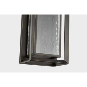 Urbandale Grande Wall Lantern in Textured Black - Visual Comfort Outdoor Lighting