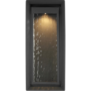 Urbandale Grande Wall Lantern in Textured Black - Visual Comfort Outdoor Lighting