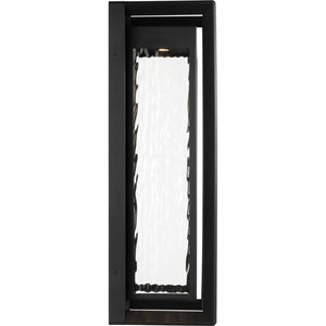 Urbandale Grande Wall Lantern in Textured Black - Visual Comfort Outdoor Lighting