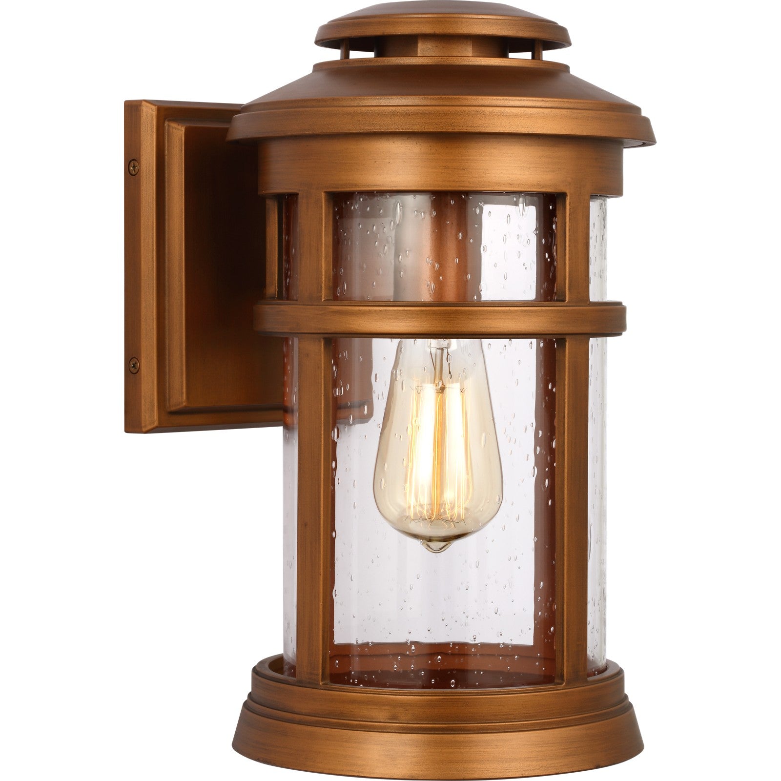 Newport Small Lantern Antique Bronze - Visual Comfort Outdoor Lighting