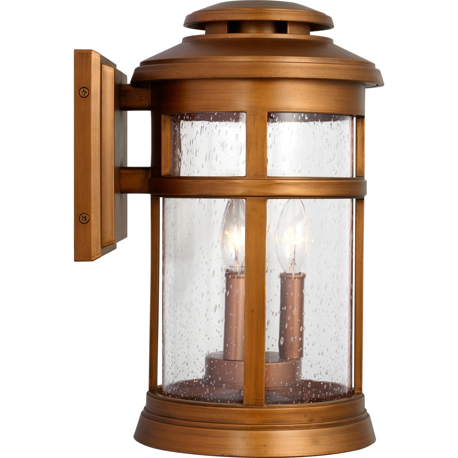 Newport Medium Lantern Antique Bronze - Visual Comfort Outdoor Lighting