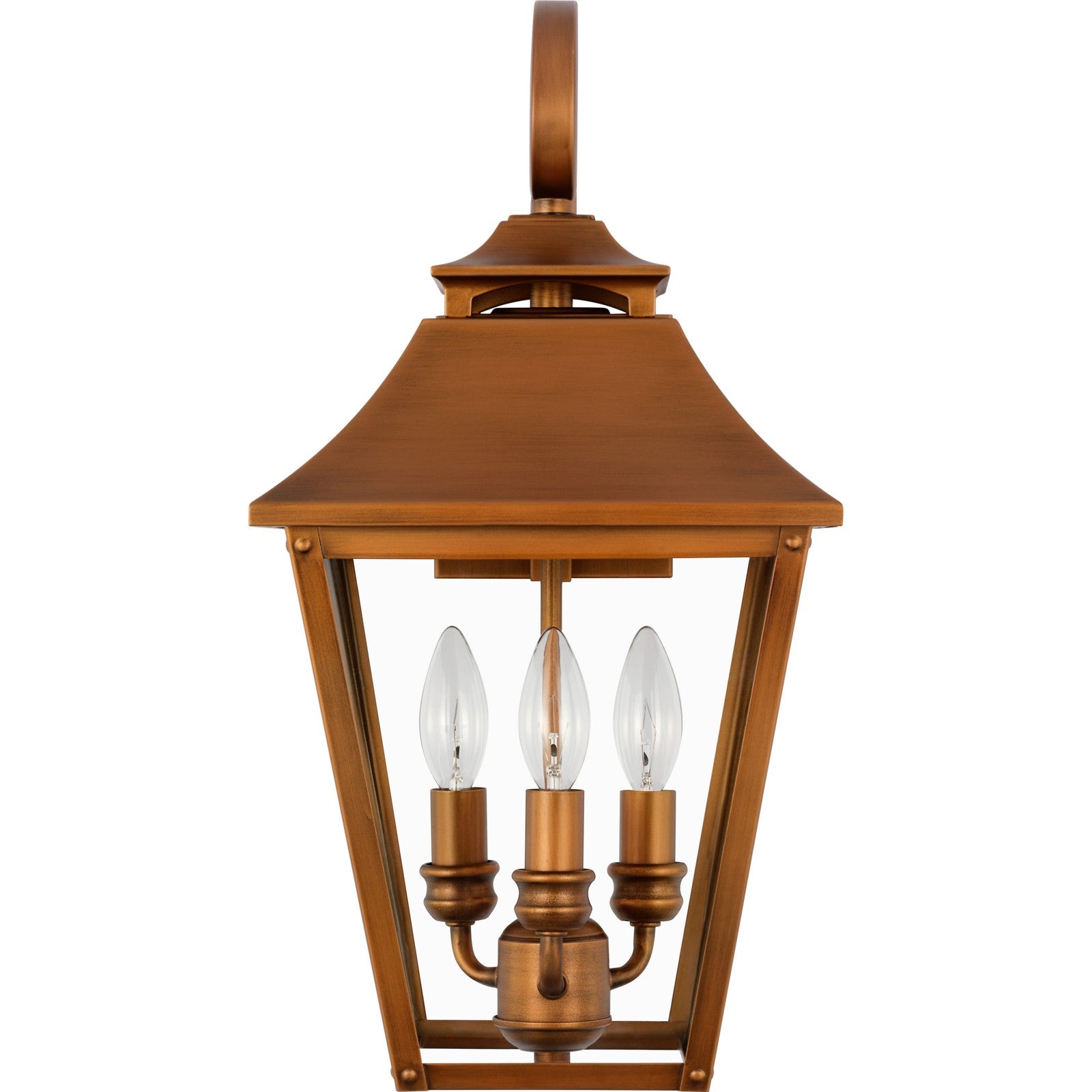 Galena Medium Lantern Sable - Visual Comfort Outdoor Lighting
