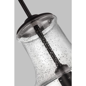 Baylor One Light Pendant in Satin Nickel - Visual Comfort Ceiling Lights