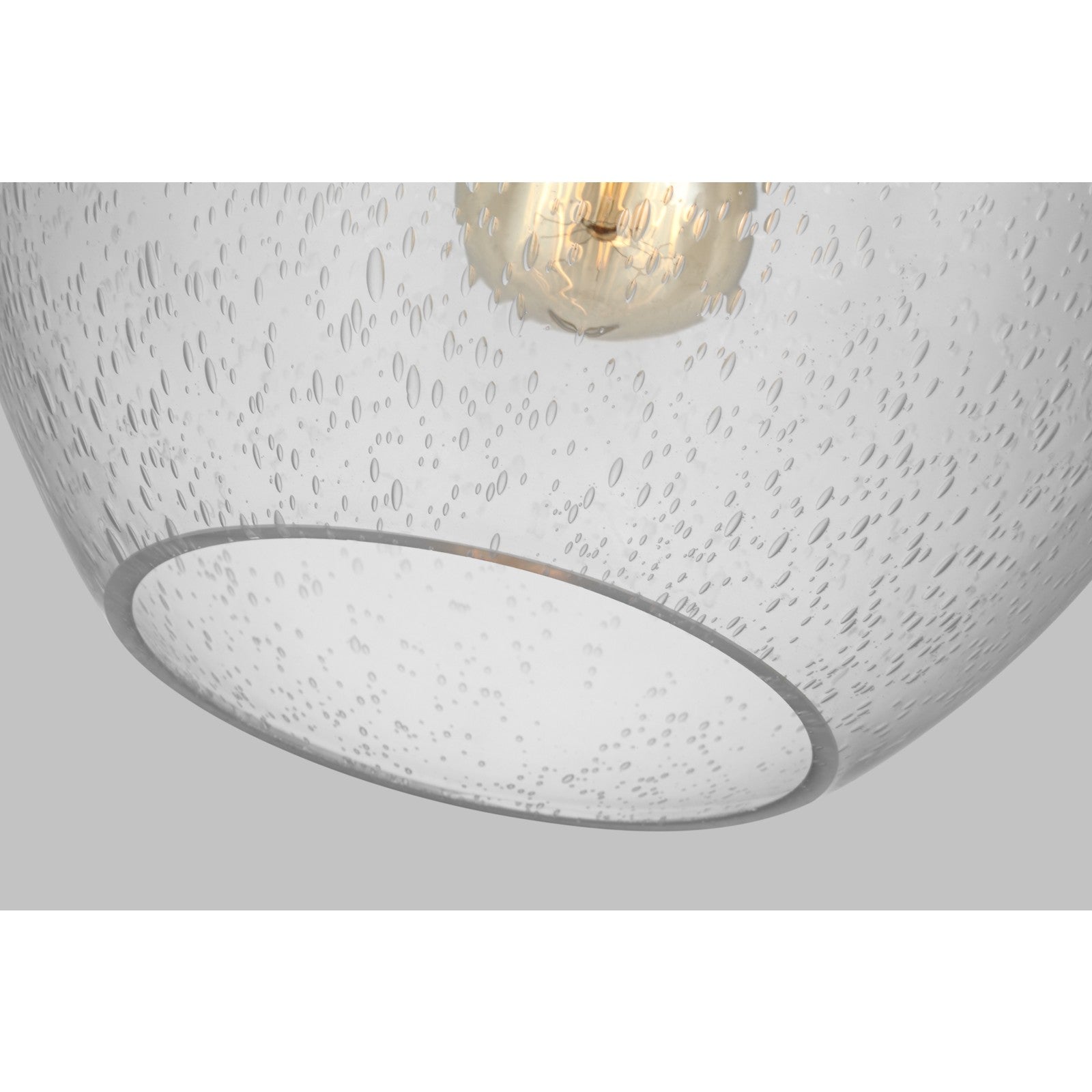 Baylor One Light Pendant in Satin Nickel - Visual Comfort Ceiling Lights